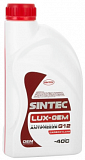 Антифриз «SINTEC» PREMIUM G12+ (- 40C) красный (1 кг)